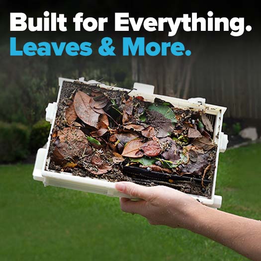 Leaves captured inside a robotic pool cleaner filter