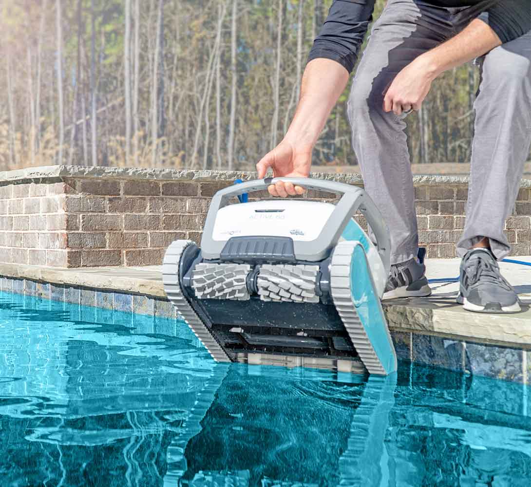 Dolphin Active 60 Robotic Pool Cleaner Review Robotic Reviews