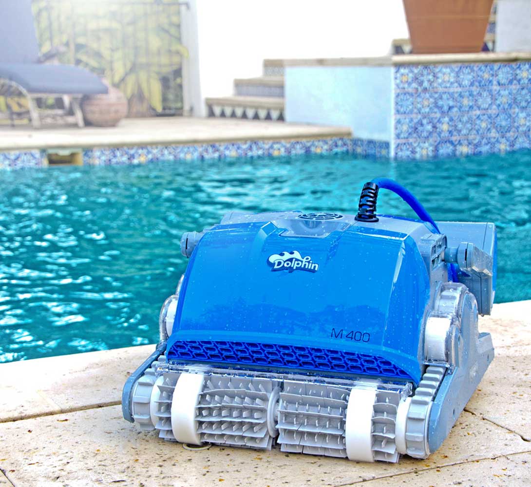 Dolphin M400 Robotic Pool Cleaner Review Robotic Reviews