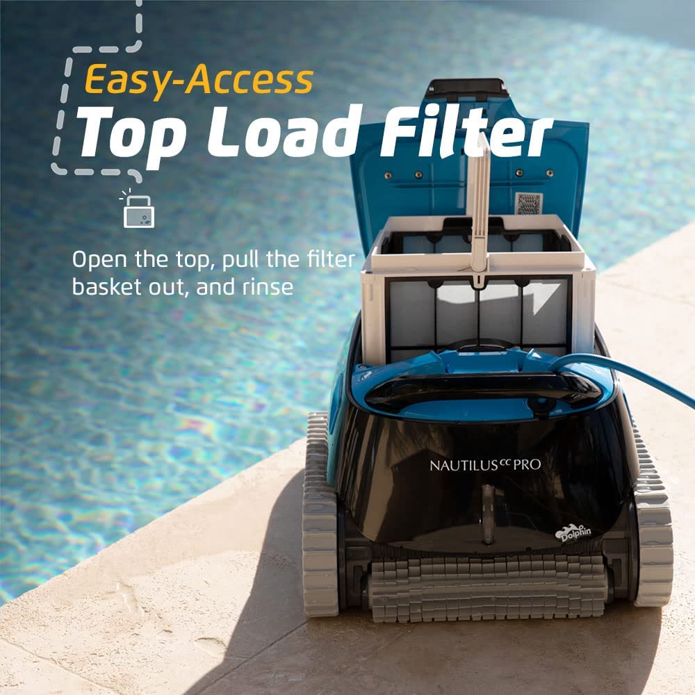 Dolphin Nautilus CC Pro Robotic Pool Cleaner Review Robotic Reviews