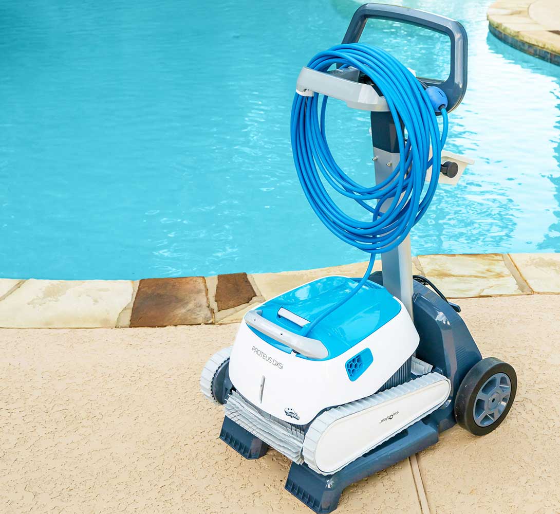 Dolphin Proteus DX5i Robotic Pool Cleaner Review Robotic Reviews