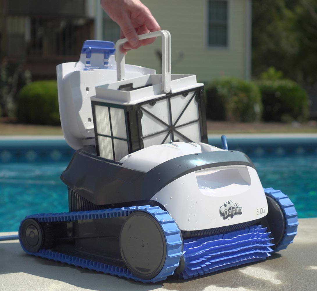 Dolphin S100 Robotic Pool Cleaner Review Robotic Reviews