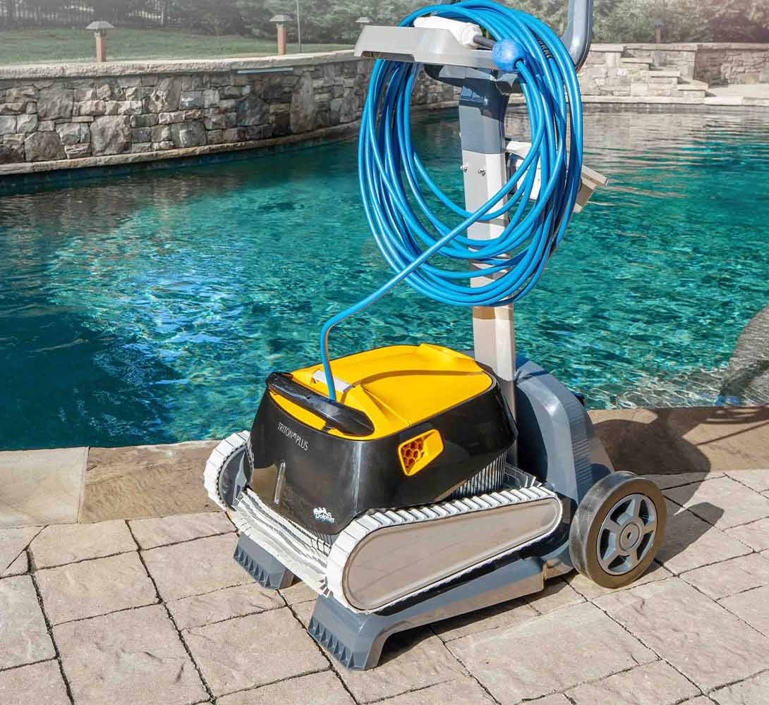 Dolphin Triton PS Plus Robotic Pool Cleaner Review Robotic Reviews
