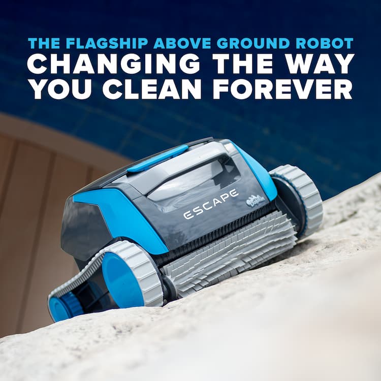 Dolphin Escape Robotic Pool Cleaner Review Robotic Reviews