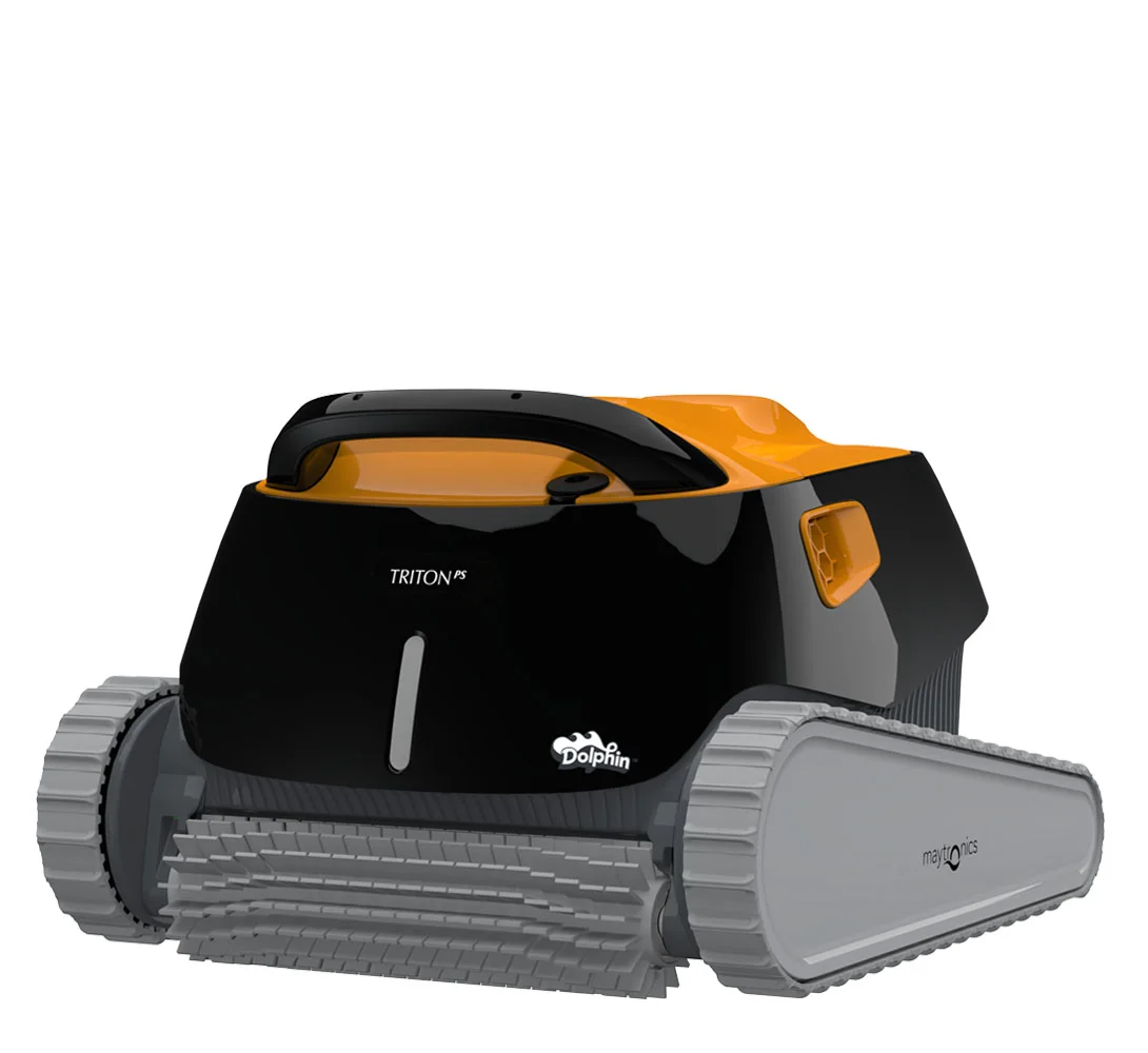 Dolphin Triton PS Robotic Pool Cleaner Review Robotic Reviews