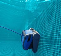 Dolphin M600 Underwater Wall Cleaning 4